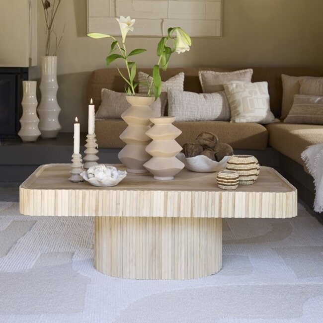 Light en Living Salontafel 120x70x42 cm KIOTO mango hout naturel