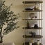 Light en Living Ornament op voet 25,5x6,5x30 cm SEV marmer taupe+marmer wit