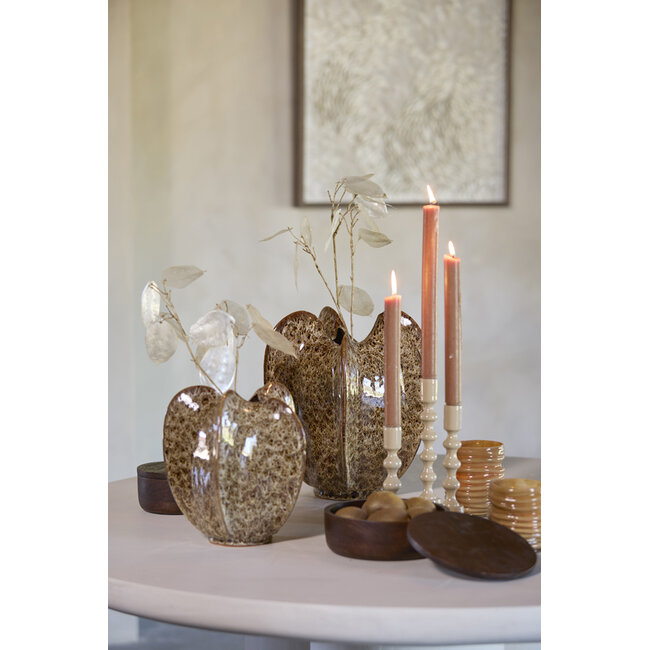 Light en Living Vaas deco Ø31x34 cm TOPITA keramiek crème-bruin