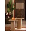 Light en Living Bijzettafel 45x45x54 cm LUARCA keramiek licht perzik