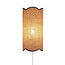 Light en Living Wandlamp E14 15x10x30,5 cm VYANA linnen naturel+donker bruin