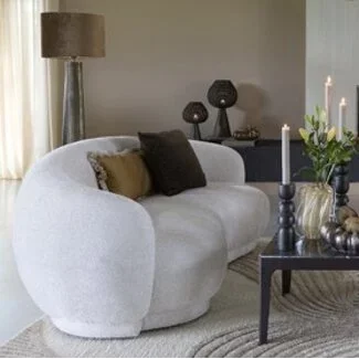 Light en Living Lampenkap cilinder LUBIS bruin - Diverse maten