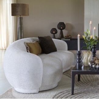 Light en Living Lampenkap cilinder LUBIS bruin
