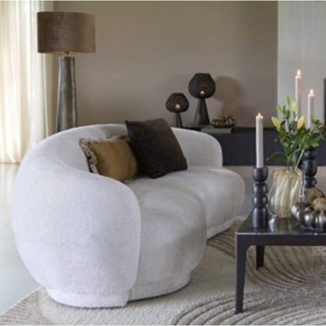 Light en Living Lampenkap cilinder LUBIS bruin - Diverse maten