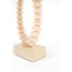 Light en Living Ornament op voet 10x22x40 cm RING zand