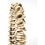 Light en Living Ornament op voet 10x22x40 cm RING creme bruin + bruin
