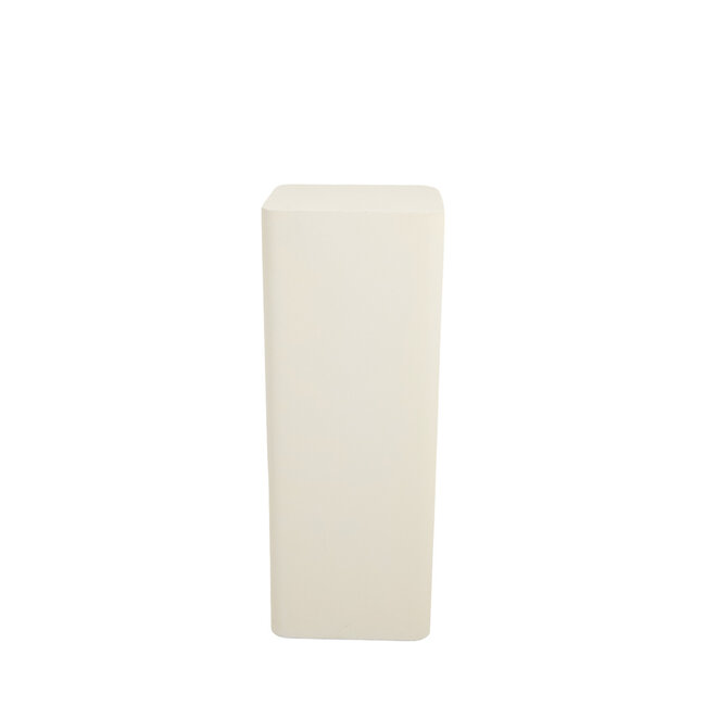 Light en Living Zuil 30,5x30,5x80 cm ALURIO creme crackle