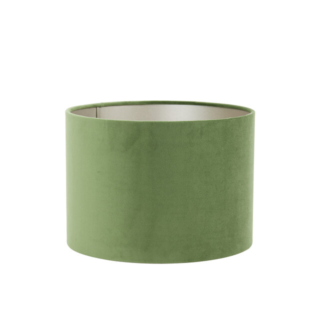 Light en Living Kap cilinder 20-20-15 cm VELOURS dusty green