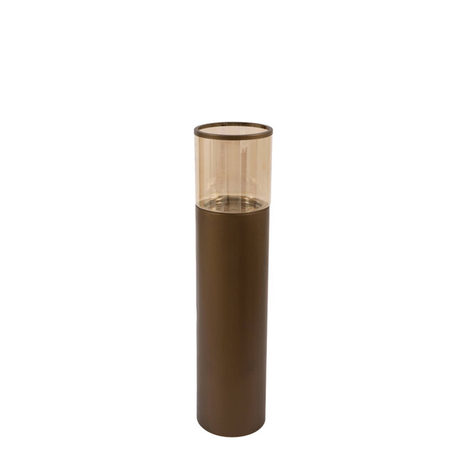 Light en Living Windlicht Ø25,5x107 cm YON mat bruin-brons