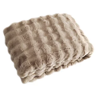 Richmond Interiors  Plaid Nordic Plush beige 200x300