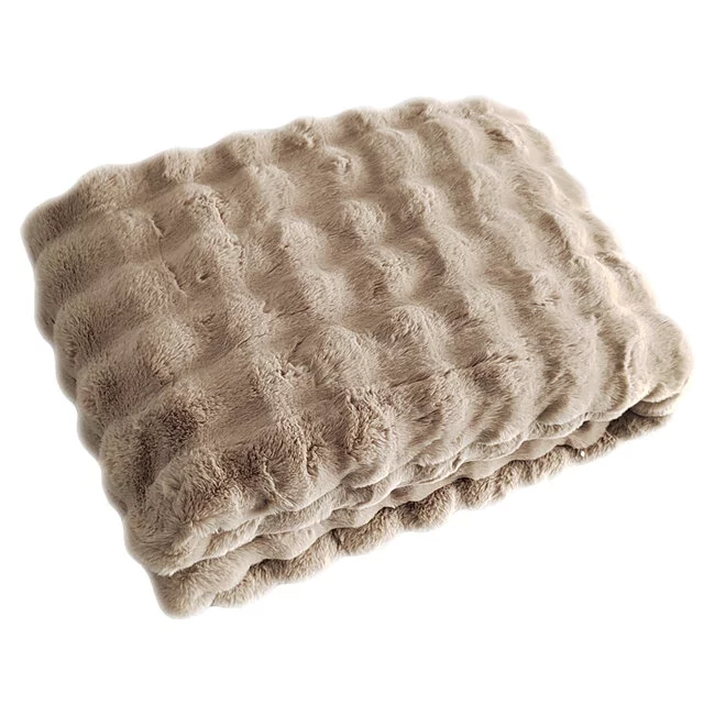 Richmond Interiors  Plaid Nordic Plush beige 200x300