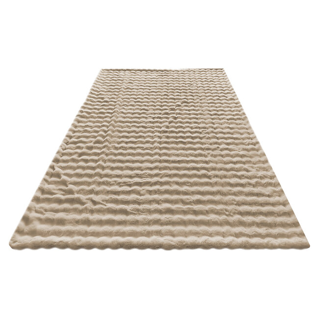 Richmond Interiors  Plaid Nordic Plush beige 200x300