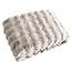 Richmond Interiors  Plaid Cosy Fluff creme 200x300