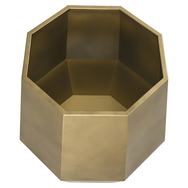 Richmond Interiors  Plantenbak Axis brons goud medium