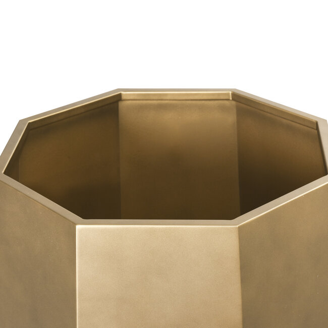 Richmond Interiors  Plantenbak Axis brons goud groot