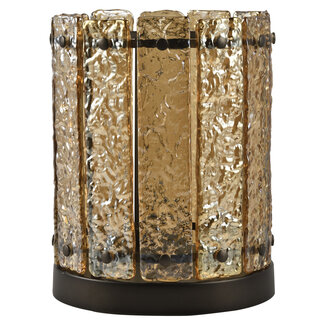 Richmond Interiors  Windlicht Aura amber klein