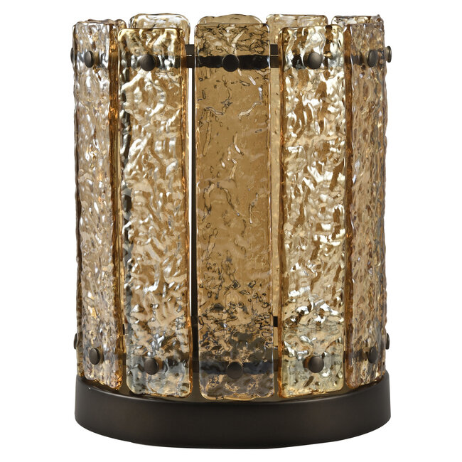 Richmond Interiors  Windlicht Aura amber klein