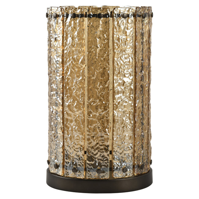 Richmond Interiors  Windlicht Aura amber groot
