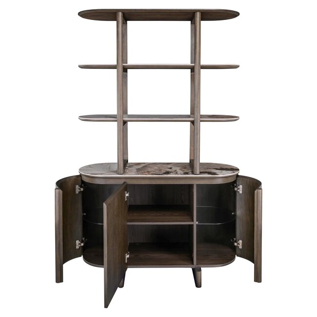 Richmond Interiors  Wandkast Langford bruin