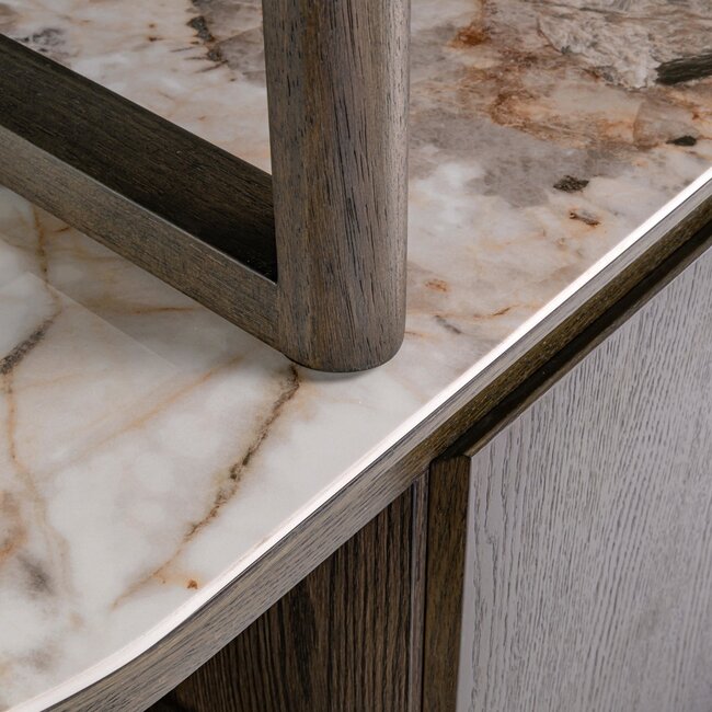 Richmond Interiors  Wandkast Langford bruin