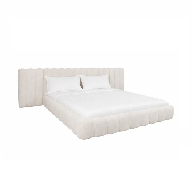 Richmond Interiors  Bed Cupidon creme fancy 180x210 (matrasmaat (excl.)) met opbergruimte