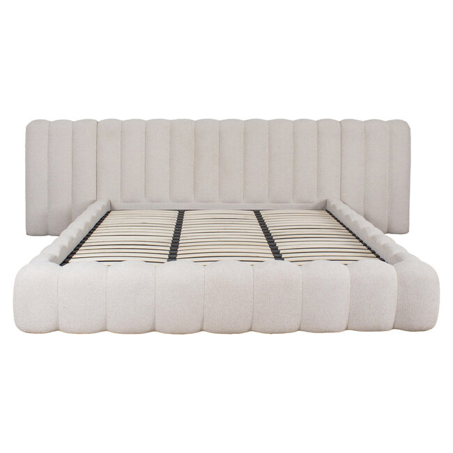 Richmond Interiors  Bed Cupidon creme fancy 180x210 (matrasmaat (excl.)) met opbergruimte