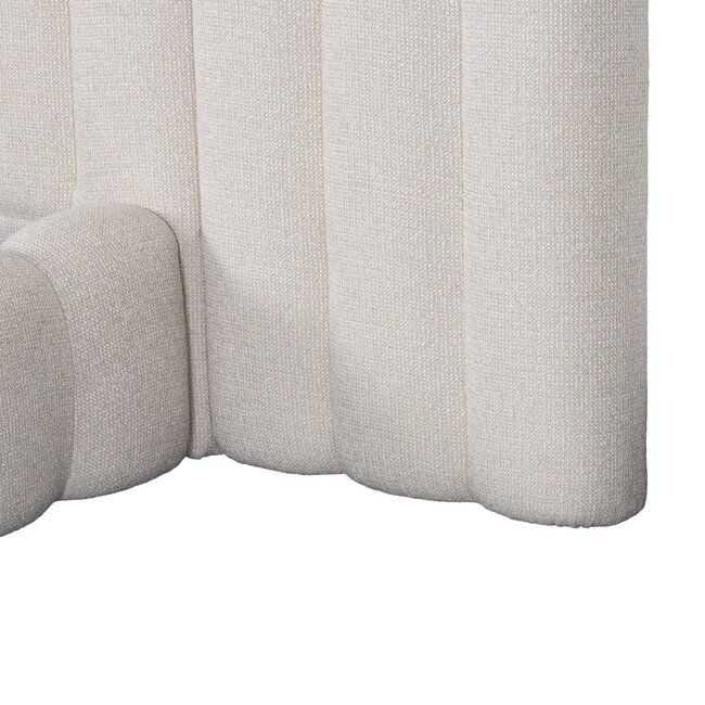 Richmond Interiors  Bed Cupidon creme fancy 180x210 (matrasmaat (excl.)) met opbergruimte