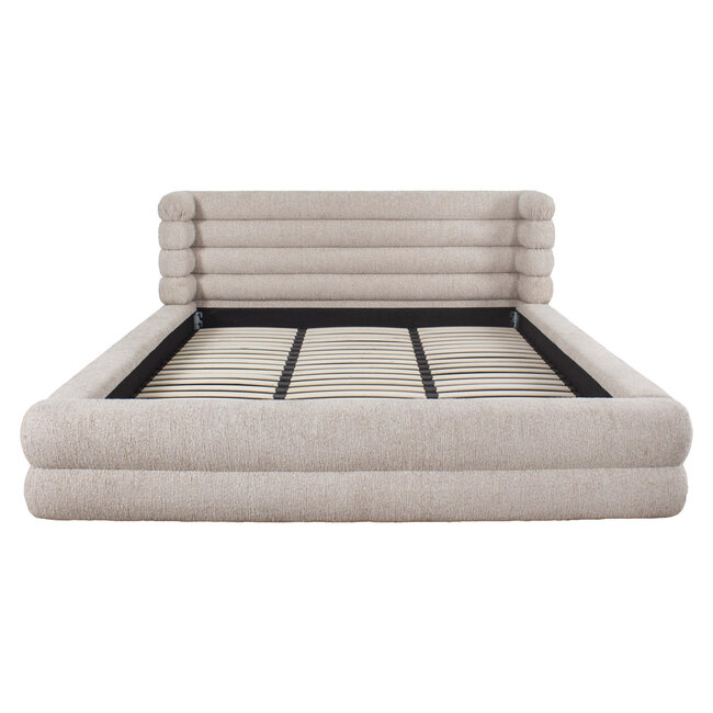 Richmond Interiors  Bed Obidis naturel linear 180x210 (matrasmaat (excl.) with storage
