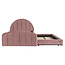 Richmond Interiors  Bed Pixie rosewood jewel 120x200 met uitschuifbed