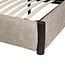 Richmond Interiors  Bed Citadel zand tweed 160x200 (Matrasmaat (excl.))