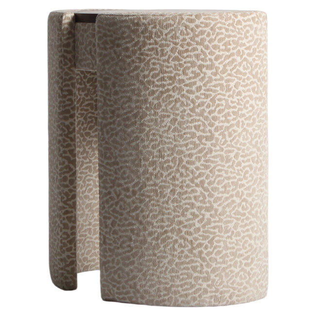 Richmond Interiors  Bureau Roxenne beige leopard dressing table