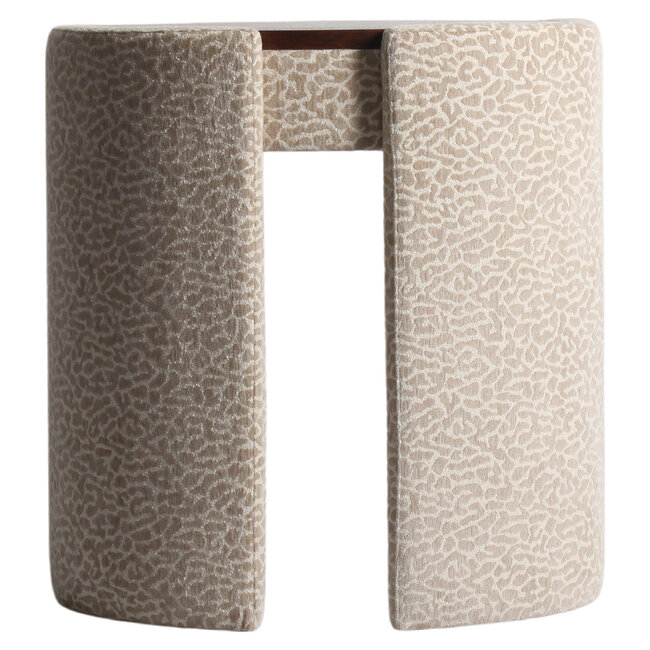 Richmond Interiors  Bureau Roxenne beige leopard dressing table