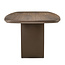 Richmond Interiors  Eettafel Windsor walnut 230 brass onderstel