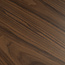 Richmond Interiors  Eettafel Windsor walnut 230 brass onderstel