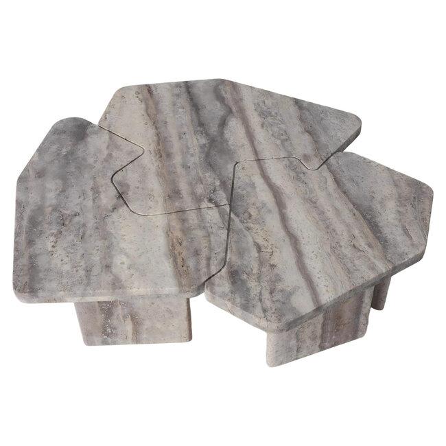 Richmond Interiors  Salontafel Westin grijs – Set of 3