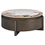Richmond Interiors  Salontafel Langford bruin 90Ø 1 lade