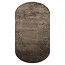 Richmond Interiors  Vloerkleed Liff dark bruin 200x350