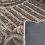 Richmond Interiors  Vloerkleed Liff dark bruin 200x350