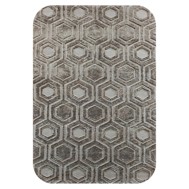 Richmond Interiors  Vloerkleed Odin bruin 200x290