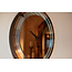 Richmond Interiors  Wandlamp Julia bruin - Led Clock
