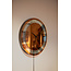Richmond Interiors  Wandlamp Julia bruin - Led Clock