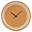 Richmond Interiors  Wandlamp Julia bruin - Led Clock