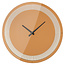Richmond Interiors  Wandlamp Julia bruin - Led Clock