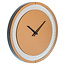 Richmond Interiors  Wandlamp Julia bruin - Led Clock