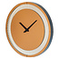 Richmond Interiors  Wandlamp Julia bruin - Led Clock