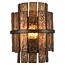 Richmond Interiors  Wandlamp Lumy bruin
