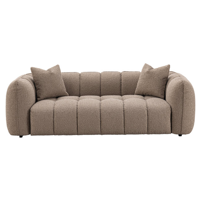 Richmond Interiors  Bank Hogan mocca chunky 3-zits