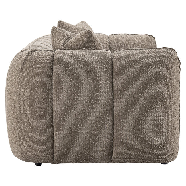 Richmond Interiors  Bank Hogan mocca chunky 3-zits