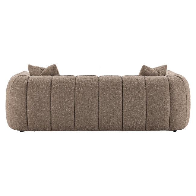 Richmond Interiors  Bank Hogan mocca chunky 3-zits