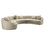 Richmond Interiors  Bank Morena creme blockweave